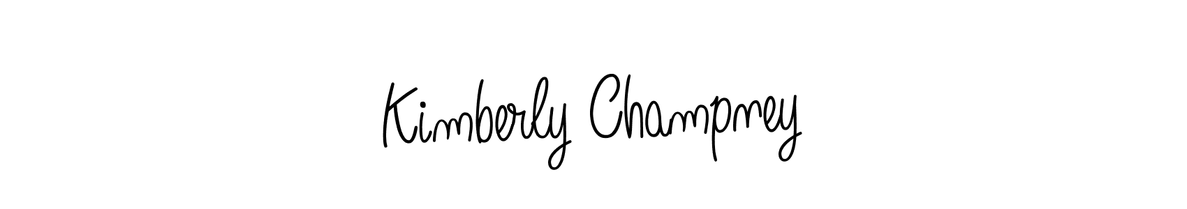 This is the best signature style for the Kimberly Champney name. Also you like these signature font (Angelique-Rose-font-FFP). Mix name signature. Kimberly Champney signature style 5 images and pictures png