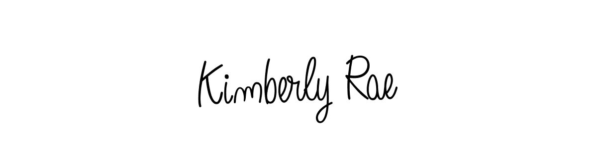 Design your own signature with our free online signature maker. With this signature software, you can create a handwritten (Angelique-Rose-font-FFP) signature for name Kimberly Rae. Kimberly Rae signature style 5 images and pictures png