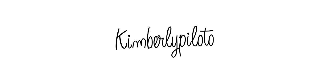 Also we have Kimberlypiloto name is the best signature style. Create professional handwritten signature collection using Angelique-Rose-font-FFP autograph style. Kimberlypiloto signature style 5 images and pictures png
