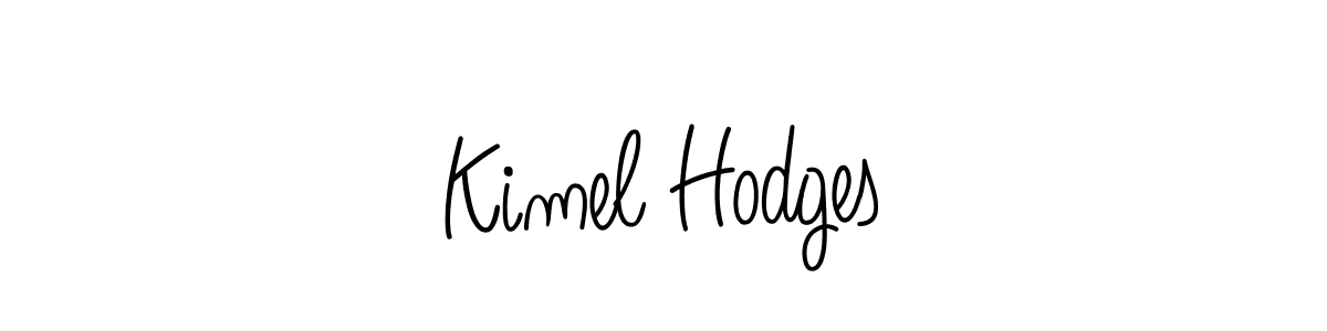 How to make Kimel Hodges signature? Angelique-Rose-font-FFP is a professional autograph style. Create handwritten signature for Kimel Hodges name. Kimel Hodges signature style 5 images and pictures png