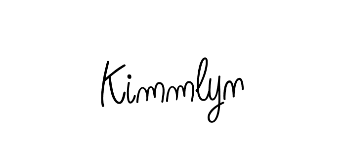 Angelique-Rose-font-FFP is a professional signature style that is perfect for those who want to add a touch of class to their signature. It is also a great choice for those who want to make their signature more unique. Get Kimmlyn name to fancy signature for free. Kimmlyn signature style 5 images and pictures png