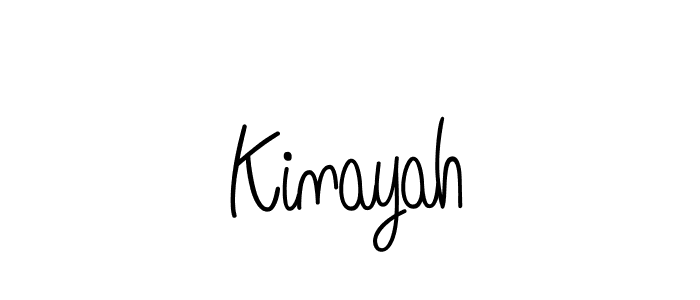 How to make Kinayah name signature. Use Angelique-Rose-font-FFP style for creating short signs online. This is the latest handwritten sign. Kinayah signature style 5 images and pictures png