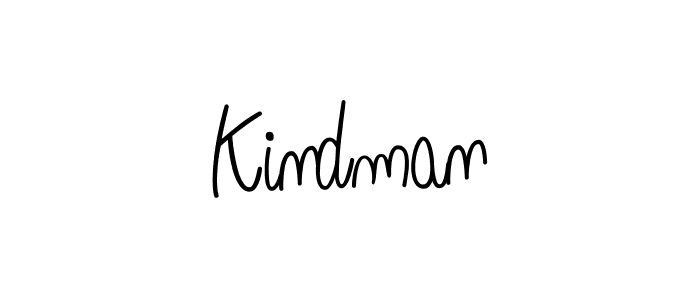 How to make Kindman name signature. Use Angelique-Rose-font-FFP style for creating short signs online. This is the latest handwritten sign. Kindman signature style 5 images and pictures png