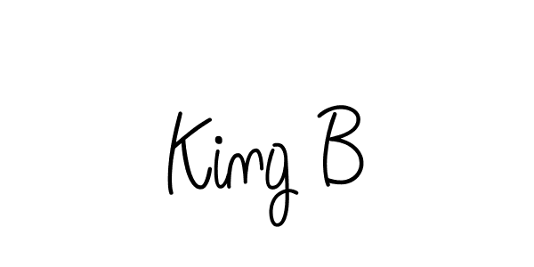 Once you've used our free online signature maker to create your best signature Angelique-Rose-font-FFP style, it's time to enjoy all of the benefits that King B name signing documents. King B signature style 5 images and pictures png