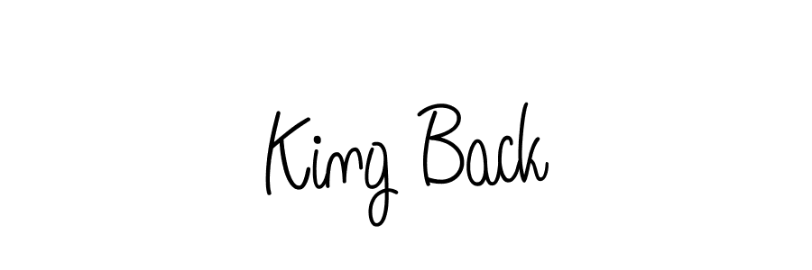 Check out images of Autograph of King Back name. Actor King Back Signature Style. Angelique-Rose-font-FFP is a professional sign style online. King Back signature style 5 images and pictures png