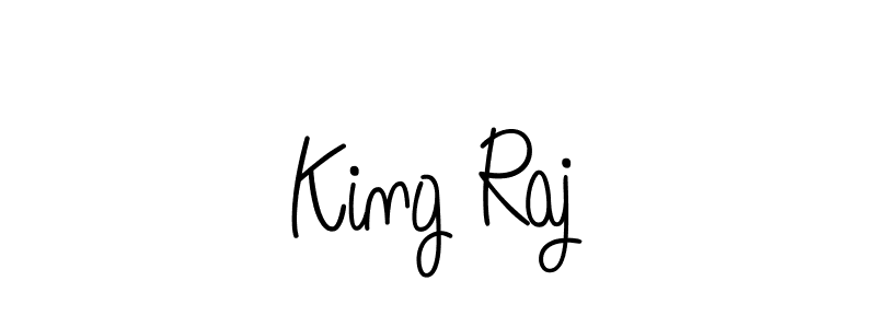 Make a beautiful signature design for name King Raj. Use this online signature maker to create a handwritten signature for free. King Raj signature style 5 images and pictures png