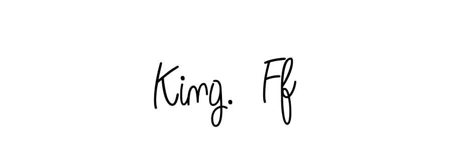 Also You can easily find your signature by using the search form. We will create King.  Ff name handwritten signature images for you free of cost using Angelique-Rose-font-FFP sign style. King.  Ff signature style 5 images and pictures png