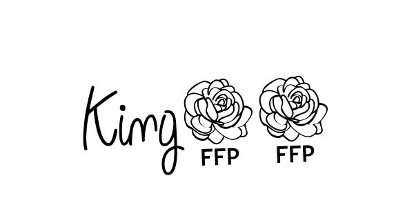 Use a signature maker to create a handwritten signature online. With this signature software, you can design (Angelique-Rose-font-FFP) your own signature for name King44. King44 signature style 5 images and pictures png