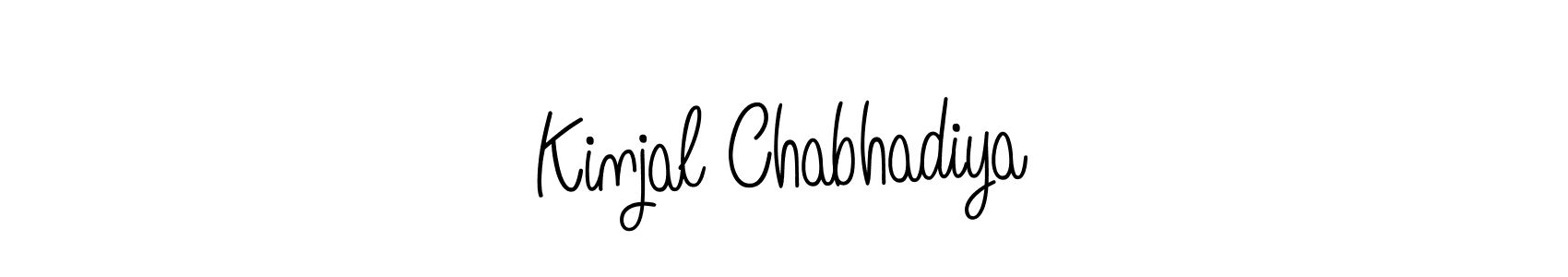 Also You can easily find your signature by using the search form. We will create Kinjal Chabhadiya name handwritten signature images for you free of cost using Angelique-Rose-font-FFP sign style. Kinjal Chabhadiya signature style 5 images and pictures png