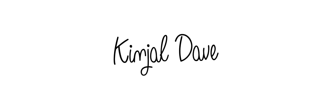 Once you've used our free online signature maker to create your best signature Angelique-Rose-font-FFP style, it's time to enjoy all of the benefits that Kinjal Dave name signing documents. Kinjal Dave signature style 5 images and pictures png