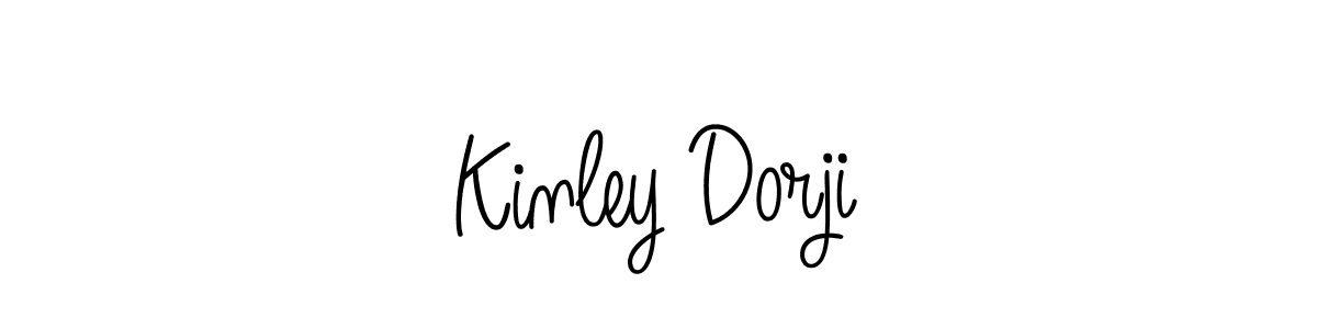 Create a beautiful signature design for name Kinley Dorji. With this signature (Angelique-Rose-font-FFP) fonts, you can make a handwritten signature for free. Kinley Dorji signature style 5 images and pictures png