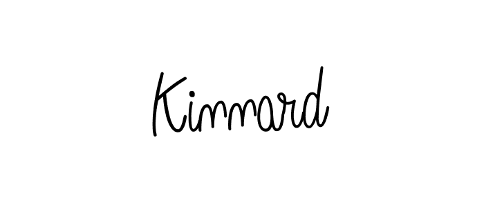 Kinnard stylish signature style. Best Handwritten Sign (Angelique-Rose-font-FFP) for my name. Handwritten Signature Collection Ideas for my name Kinnard. Kinnard signature style 5 images and pictures png