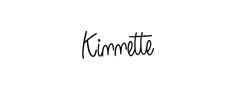 How to Draw Kinnette signature style? Angelique-Rose-font-FFP is a latest design signature styles for name Kinnette. Kinnette signature style 5 images and pictures png