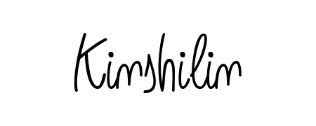 A sleek calligraphic signature for name Kinshilin utilizing Angelique-Rose-font-FFP styling. Great for adding personal signatures to photos and art. Kinshilin signature style 5 images and pictures png