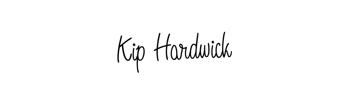 Design your own signature with our free online signature maker. With this signature software, you can create a handwritten (Angelique-Rose-font-FFP) signature for name Kip Hardwick. Kip Hardwick signature style 5 images and pictures png