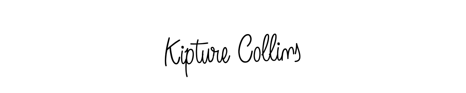 Make a beautiful signature design for name Kipture Collins. Use this online signature maker to create a handwritten signature for free. Kipture Collins signature style 5 images and pictures png