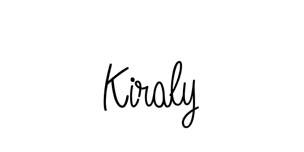 Make a short Kiraly signature style. Manage your documents anywhere anytime using Angelique-Rose-font-FFP. Create and add eSignatures, submit forms, share and send files easily. Kiraly signature style 5 images and pictures png