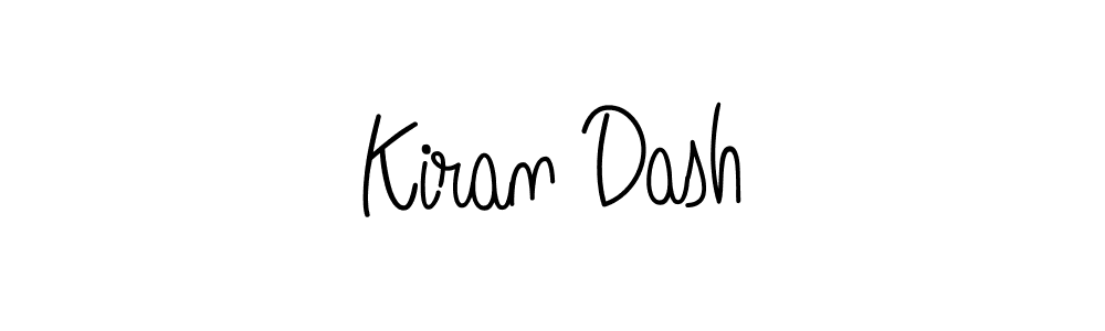 Check out images of Autograph of Kiran Dash name. Actor Kiran Dash Signature Style. Angelique-Rose-font-FFP is a professional sign style online. Kiran Dash signature style 5 images and pictures png