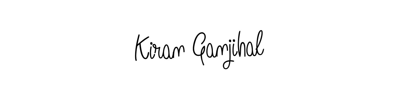 Best and Professional Signature Style for Kiran Ganjihal. Angelique-Rose-font-FFP Best Signature Style Collection. Kiran Ganjihal signature style 5 images and pictures png