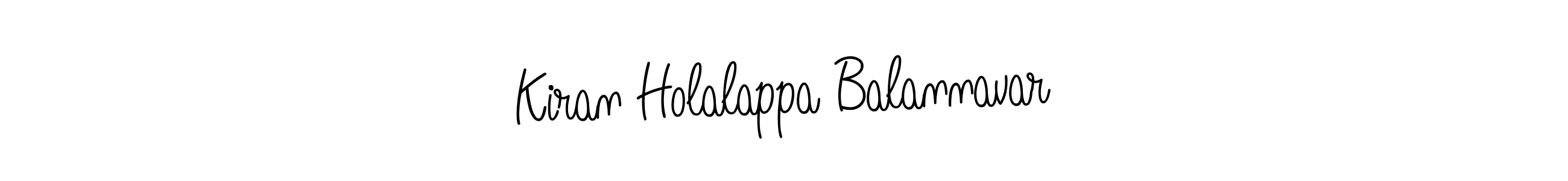 Here are the top 10 professional signature styles for the name Kiran Holalappa Balannavar. These are the best autograph styles you can use for your name. Kiran Holalappa Balannavar signature style 5 images and pictures png