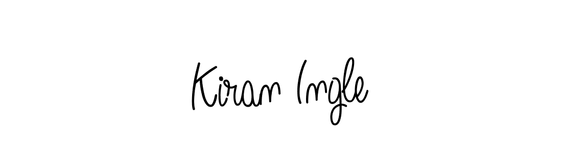 This is the best signature style for the Kiran Ingle name. Also you like these signature font (Angelique-Rose-font-FFP). Mix name signature. Kiran Ingle signature style 5 images and pictures png