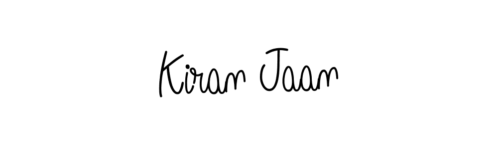 How to make Kiran Jaan signature? Angelique-Rose-font-FFP is a professional autograph style. Create handwritten signature for Kiran Jaan name. Kiran Jaan signature style 5 images and pictures png