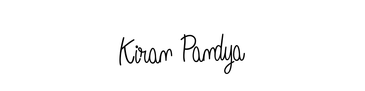 Make a short Kiran Pandya signature style. Manage your documents anywhere anytime using Angelique-Rose-font-FFP. Create and add eSignatures, submit forms, share and send files easily. Kiran Pandya signature style 5 images and pictures png