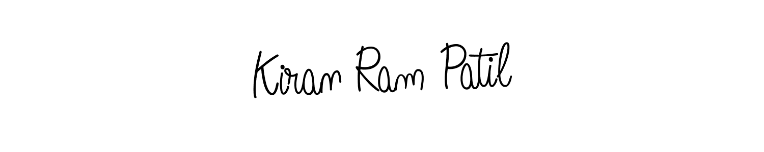 Design your own signature with our free online signature maker. With this signature software, you can create a handwritten (Angelique-Rose-font-FFP) signature for name Kiran Ram Patil. Kiran Ram Patil signature style 5 images and pictures png