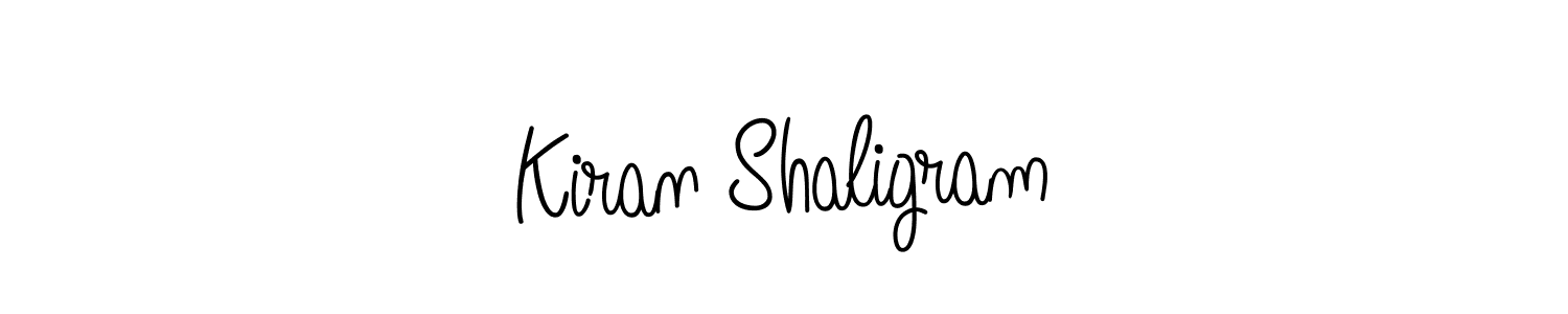 Angelique-Rose-font-FFP is a professional signature style that is perfect for those who want to add a touch of class to their signature. It is also a great choice for those who want to make their signature more unique. Get Kiran Shaligram name to fancy signature for free. Kiran Shaligram signature style 5 images and pictures png