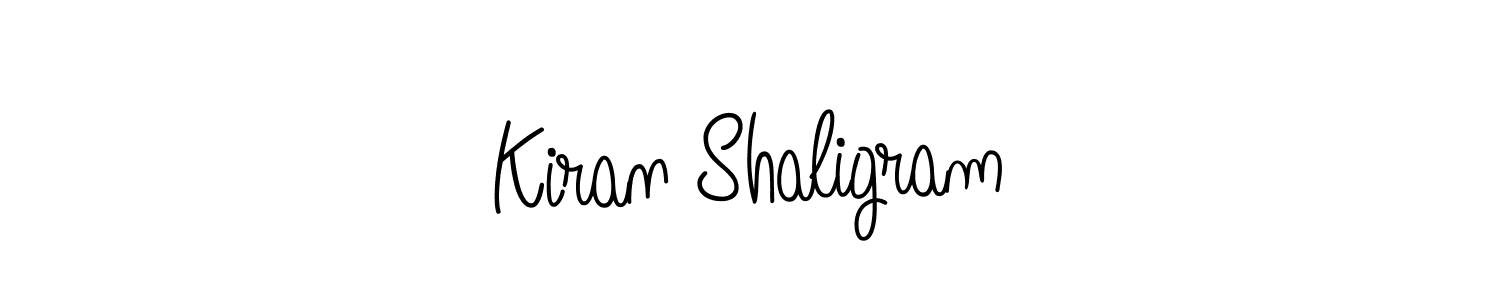 You can use this online signature creator to create a handwritten signature for the name Kiran Shaligram. This is the best online autograph maker. Kiran Shaligram signature style 5 images and pictures png