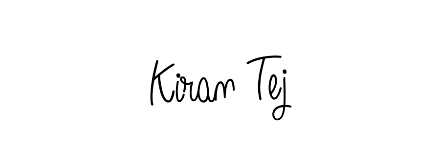 if you are searching for the best signature style for your name Kiran Tej. so please give up your signature search. here we have designed multiple signature styles  using Angelique-Rose-font-FFP. Kiran Tej signature style 5 images and pictures png