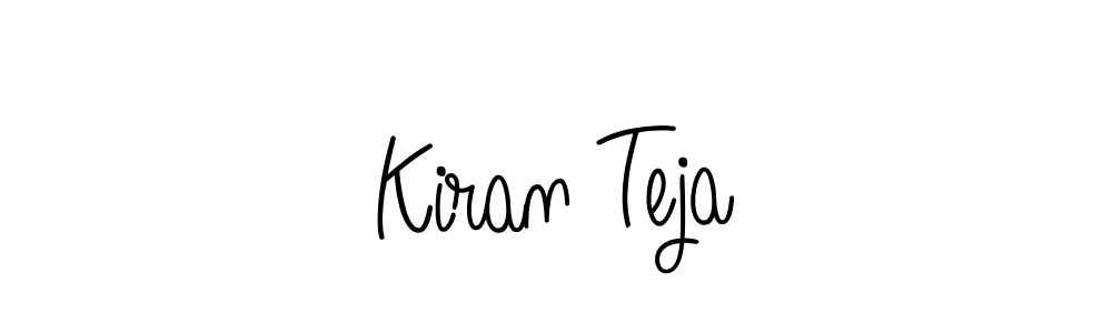 How to make Kiran Teja signature? Angelique-Rose-font-FFP is a professional autograph style. Create handwritten signature for Kiran Teja name. Kiran Teja signature style 5 images and pictures png