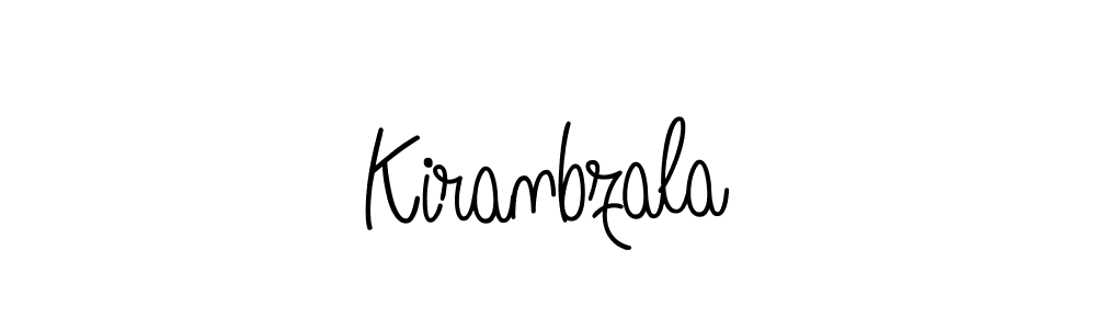 Here are the top 10 professional signature styles for the name Kiranbzala. These are the best autograph styles you can use for your name. Kiranbzala signature style 5 images and pictures png