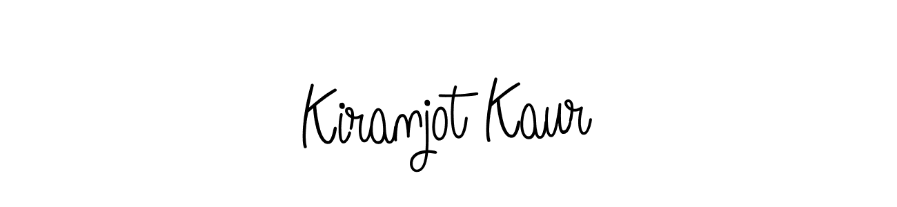 Make a short Kiranjot Kaur signature style. Manage your documents anywhere anytime using Angelique-Rose-font-FFP. Create and add eSignatures, submit forms, share and send files easily. Kiranjot Kaur signature style 5 images and pictures png