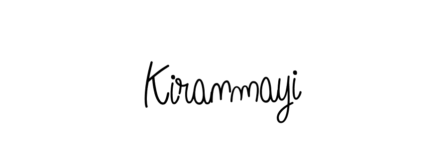 It looks lik you need a new signature style for name Kiranmayi. Design unique handwritten (Angelique-Rose-font-FFP) signature with our free signature maker in just a few clicks. Kiranmayi signature style 5 images and pictures png