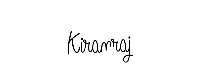 You should practise on your own different ways (Angelique-Rose-font-FFP) to write your name (Kiranraj) in signature. don't let someone else do it for you. Kiranraj signature style 5 images and pictures png