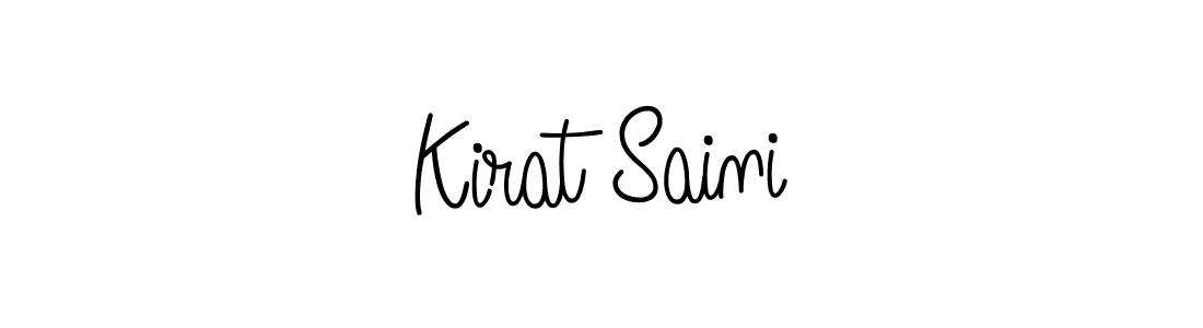 This is the best signature style for the Kirat Saini name. Also you like these signature font (Angelique-Rose-font-FFP). Mix name signature. Kirat Saini signature style 5 images and pictures png