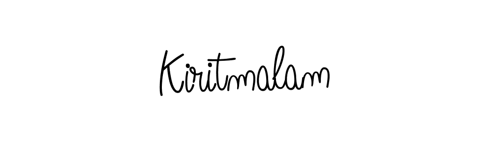 Here are the top 10 professional signature styles for the name Kiritmalam. These are the best autograph styles you can use for your name. Kiritmalam signature style 5 images and pictures png