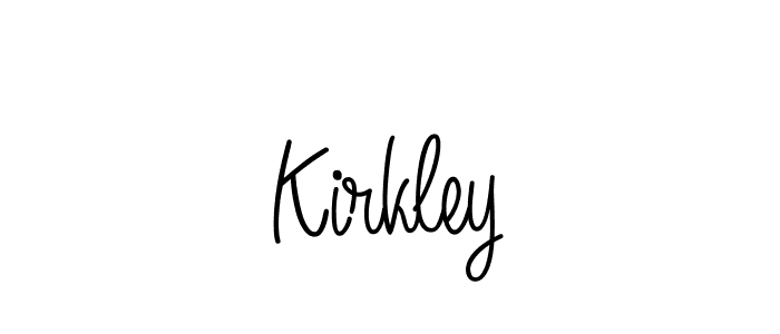 How to Draw Kirkley signature style? Angelique-Rose-font-FFP is a latest design signature styles for name Kirkley. Kirkley signature style 5 images and pictures png