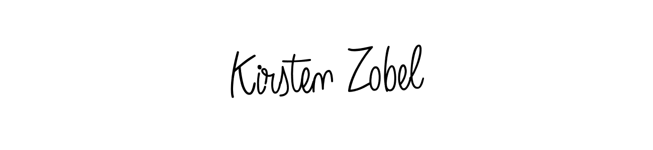 Here are the top 10 professional signature styles for the name Kirsten Zobel. These are the best autograph styles you can use for your name. Kirsten Zobel signature style 5 images and pictures png