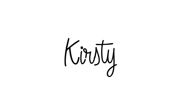 Once you've used our free online signature maker to create your best signature Angelique-Rose-font-FFP style, it's time to enjoy all of the benefits that Kirsty name signing documents. Kirsty signature style 5 images and pictures png