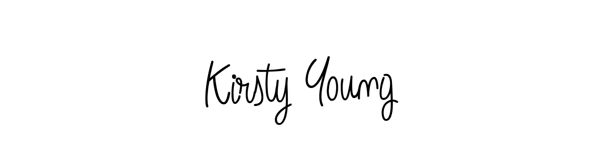 Also You can easily find your signature by using the search form. We will create Kirsty Young name handwritten signature images for you free of cost using Angelique-Rose-font-FFP sign style. Kirsty Young signature style 5 images and pictures png