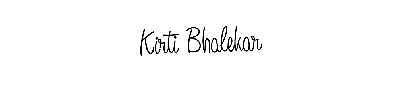 It looks lik you need a new signature style for name Kirti Bhalekar. Design unique handwritten (Angelique-Rose-font-FFP) signature with our free signature maker in just a few clicks. Kirti Bhalekar signature style 5 images and pictures png