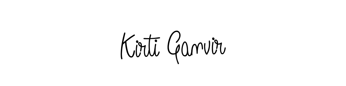 Here are the top 10 professional signature styles for the name Kirti Ganvir. These are the best autograph styles you can use for your name. Kirti Ganvir signature style 5 images and pictures png