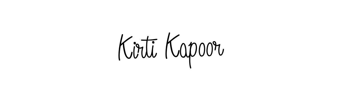 Best and Professional Signature Style for Kirti Kapoor. Angelique-Rose-font-FFP Best Signature Style Collection. Kirti Kapoor signature style 5 images and pictures png