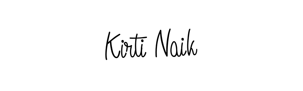How to make Kirti Naik signature? Angelique-Rose-font-FFP is a professional autograph style. Create handwritten signature for Kirti Naik name. Kirti Naik signature style 5 images and pictures png