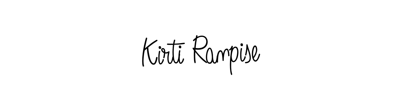 Also You can easily find your signature by using the search form. We will create Kirti Ranpise name handwritten signature images for you free of cost using Angelique-Rose-font-FFP sign style. Kirti Ranpise signature style 5 images and pictures png