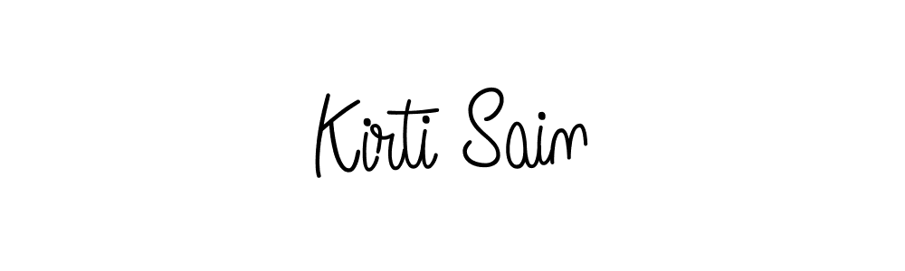This is the best signature style for the Kirti Sain name. Also you like these signature font (Angelique-Rose-font-FFP). Mix name signature. Kirti Sain signature style 5 images and pictures png