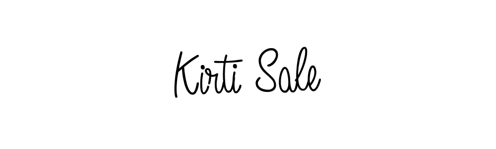 How to Draw Kirti Sale signature style? Angelique-Rose-font-FFP is a latest design signature styles for name Kirti Sale. Kirti Sale signature style 5 images and pictures png