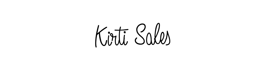 Angelique-Rose-font-FFP is a professional signature style that is perfect for those who want to add a touch of class to their signature. It is also a great choice for those who want to make their signature more unique. Get Kirti Sales name to fancy signature for free. Kirti Sales signature style 5 images and pictures png